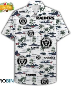 Oakland Raiders Football Hawaiian Shirt Oakland Raiders Football Hawaiian Shirt