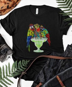 Parrots Drinking Margarita Hawaiian Shirt