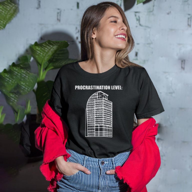 Procrastination Level Building Orlando Florida Shirt
