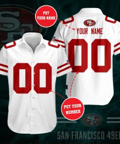San Francisco 49ers Team Casual Button Up Shirt