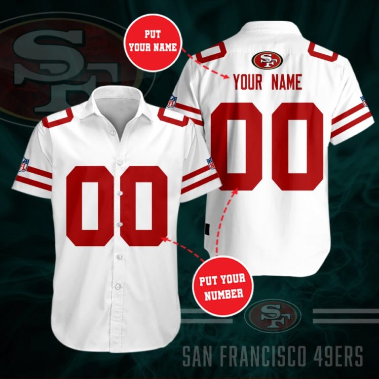 San Francisco 49ers Team Casual Button Up Shirt