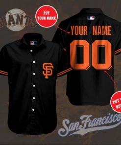 San Francisco Giants Team Short Sleeve Button Up Shirt San Francisco Giants Team Short Sleeve Button Up Shirt