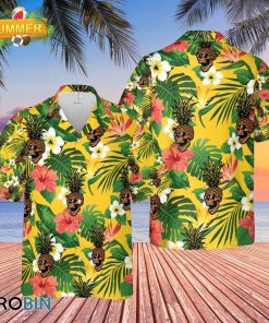 Skull Gift Pineapple Tropical Hawaii Shirt