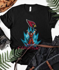 Son Goku Powering Up In Energy Arizona Cardinals Shirt