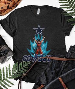 Son Goku Powering Up In Energy Dallas Cowboys Shirt Son Goku Powering Up In Energy Dallas Cowboys Shirt