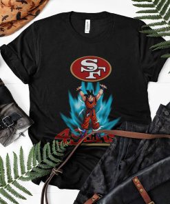 Son Goku Powering Up In Energy San Francisco 49ers Shirt