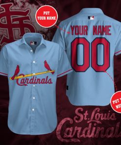 St. Louis Cardinals Casual Button Up Shirt