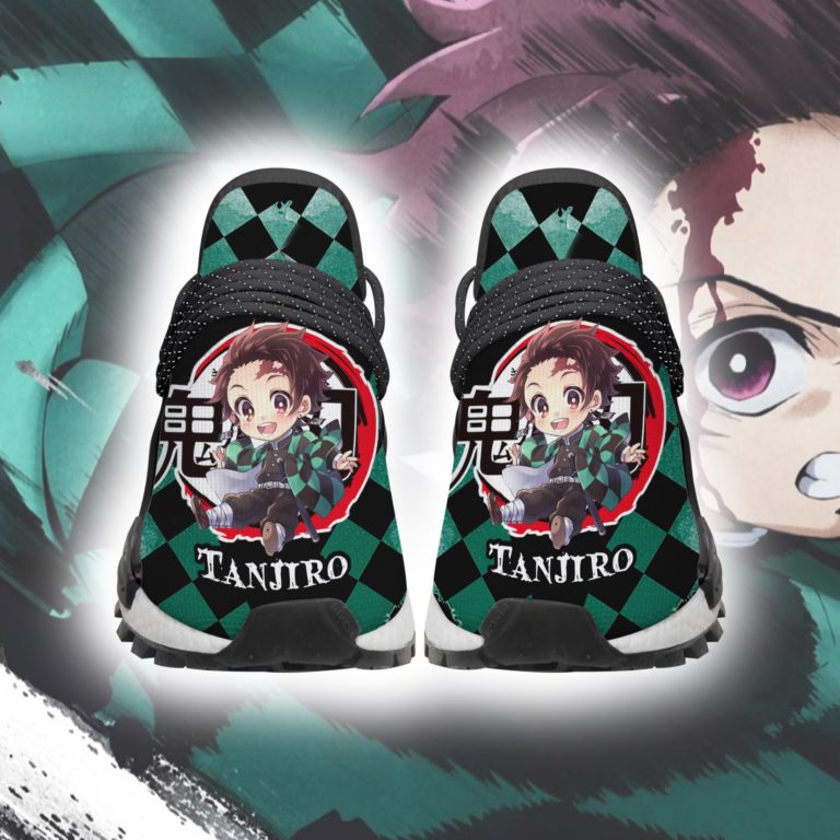 Tanjiro Demon Slayer NMD Human Race Custom Sneakers