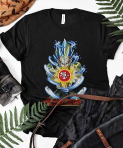 Vegeta Mashup San Francisco 49ers Final Flash T-Shirt