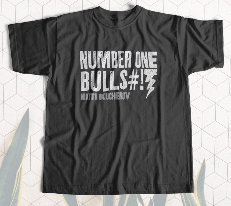 Nikita Kucherov Number One Bullshit T-Shirt