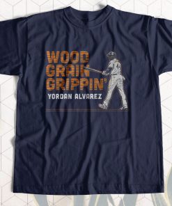 Wood Grain Grippin’ Yordan Alvarez T-Shirt