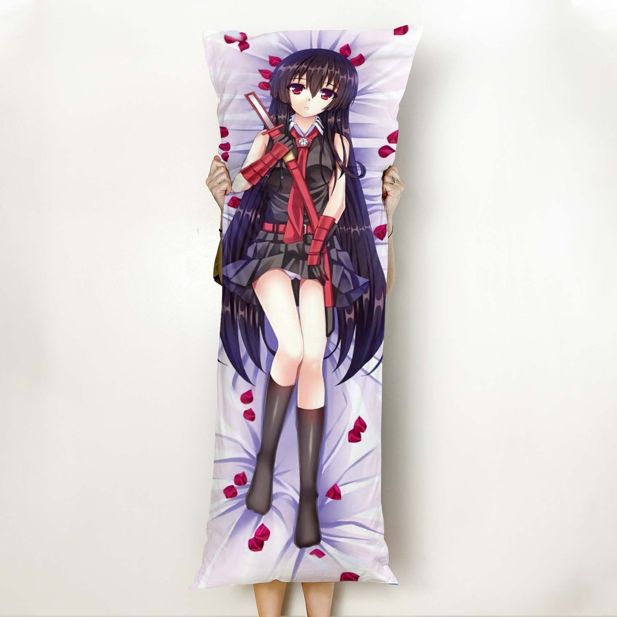 Akame Ga Kill! Characters Akame Body Pillowcase Akame Ga Kiru! Body Pillow  Case (50x150cm Peach skin