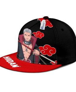 Akatsuki Hidan Snapback Hat Custom Naruto Anime Hat Akatsuki Hidan Snapback Hat Custom Naruto Anime Hat