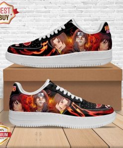 Akatsuki Itachi Naruto Anime Sneakers – Custom AF 1 Shoes
