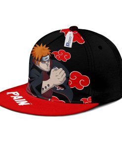 Akatsuki Pain Snapback Hat Custom Naruto Anime Hat