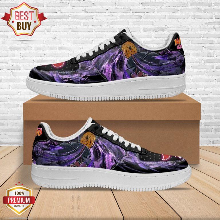 Akatsuki Tobi Naruto Anime Air Force 1 Shoes