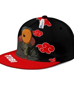 Akatsuki Tobi Snapback Hat Custom Naruto Anime Hat
