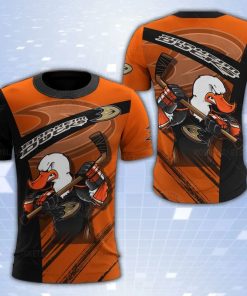 Anaheim Ducks Mascot 3D Print T-Shirt Anaheim Ducks Mascot 3D Print T-Shirt