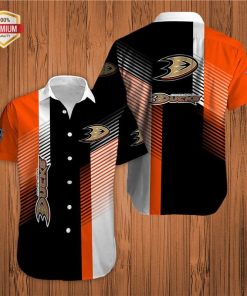 Anaheim Ducks Team AOP Short Sleeve Button Shirt Anaheim Ducks Team AOP Short Sleeve Button Shirt