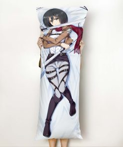 AOT Mikasa Ackerman Body Pillow Cover and Inserts AOT Mikasa Ackerman Body Pillow Cover and Inserts