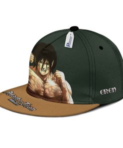 Attack Titan Snapback Hat Custom Attack On Titan Anime Hat