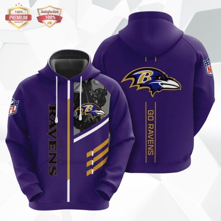 Baltimore Ravens Go Ravens Hoodie