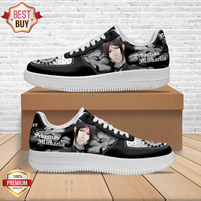 Black Butler Sebastian Michaelis Anime Air Force 1 Shoes