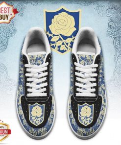 Black Clover Magic Knights Squad Blue Rose Anime Custom Air Force 1 Shoes