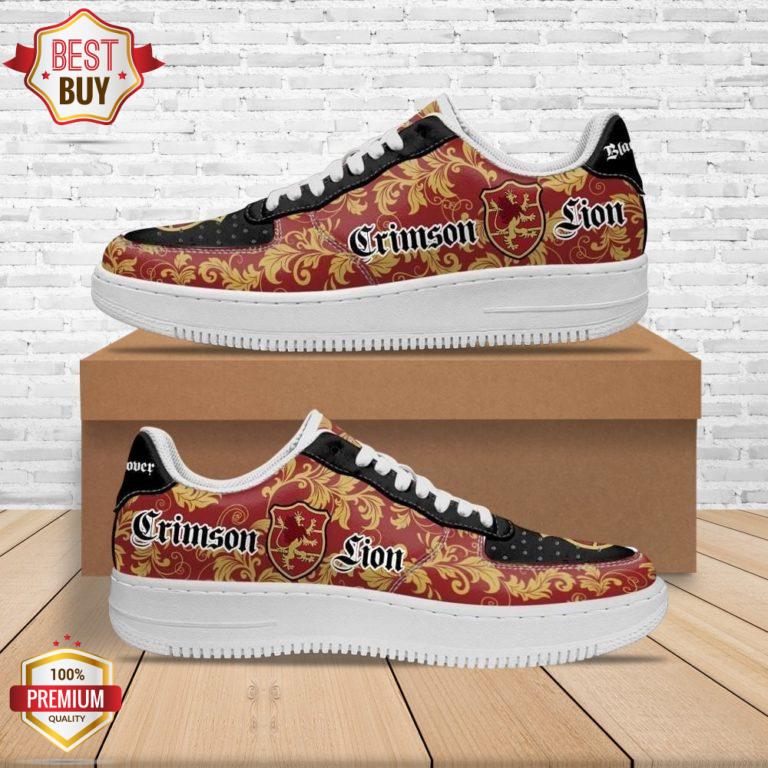 Black Clover Magic Knights Squad Crimson Lion Anime Custom Air Force 1 Shoes