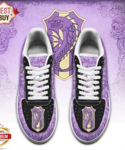 Black Clover Magic Knights Squad Purple Orca Anime Air Force 1 Shoes