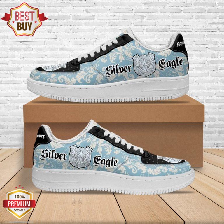 Black Clover Magic Knights Squad Silver Eagle Anime Custom Air Force 1 Sneakers