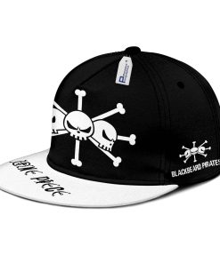 Blackbeard Pirates Hat Cap One Piece Anime Snapback Hat