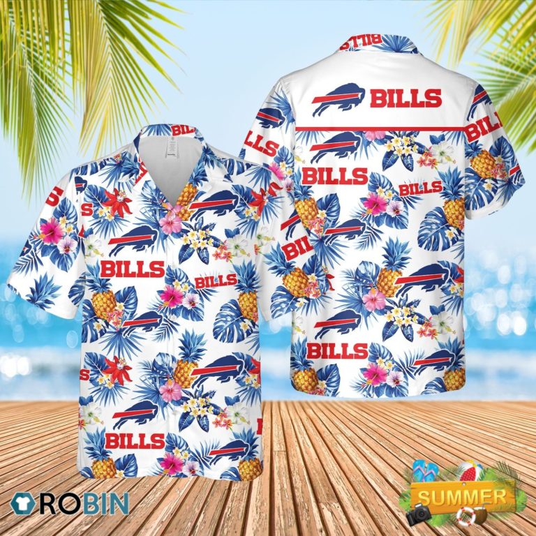 Buffalo Bills Football Aloha Summer Beach Hawaiian Shirt
