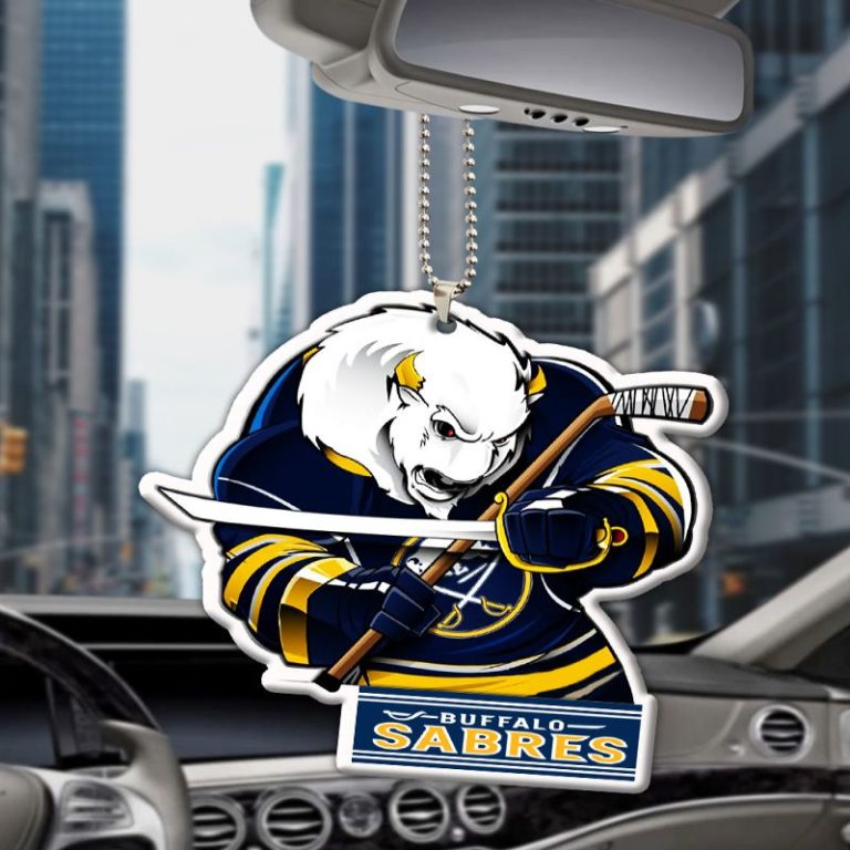 Buffalo Sabres Mascot Acrylic Car Ornament