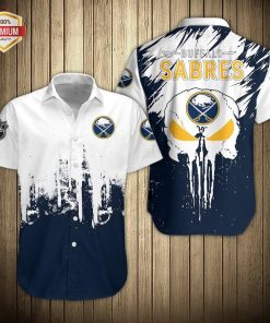 Buffalo Sabres Hockey Short Sleeve Button Up Shirt Buffalo Sabres Hockey Short Sleeve Button Up Shirt