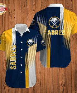 Buffalo Sabres Team AOP Short Sleeve Button Shirt Buffalo Sabres Team AOP Short Sleeve Button Shirt