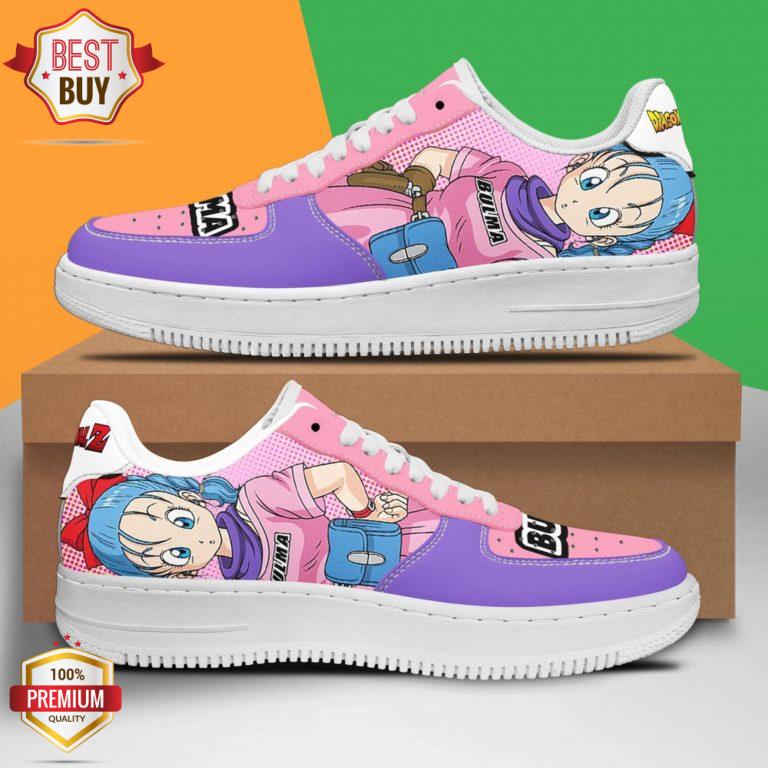 Bulma Dragon Ball Z Anime Air Force 1 Shoes