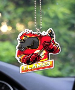 Calgary Flames Mascot Acrylic Car Ornament Calgary Flames Mascot Acrylic Car Ornament