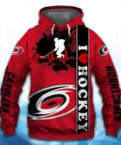 Carolina Hurricanes All Over Print Hoodie