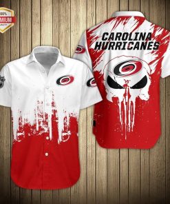 Carolina Hurricanes Team AOP Short Sleeve Button Shirt Carolina Hurricanes Team AOP Short Sleeve Button Shirt