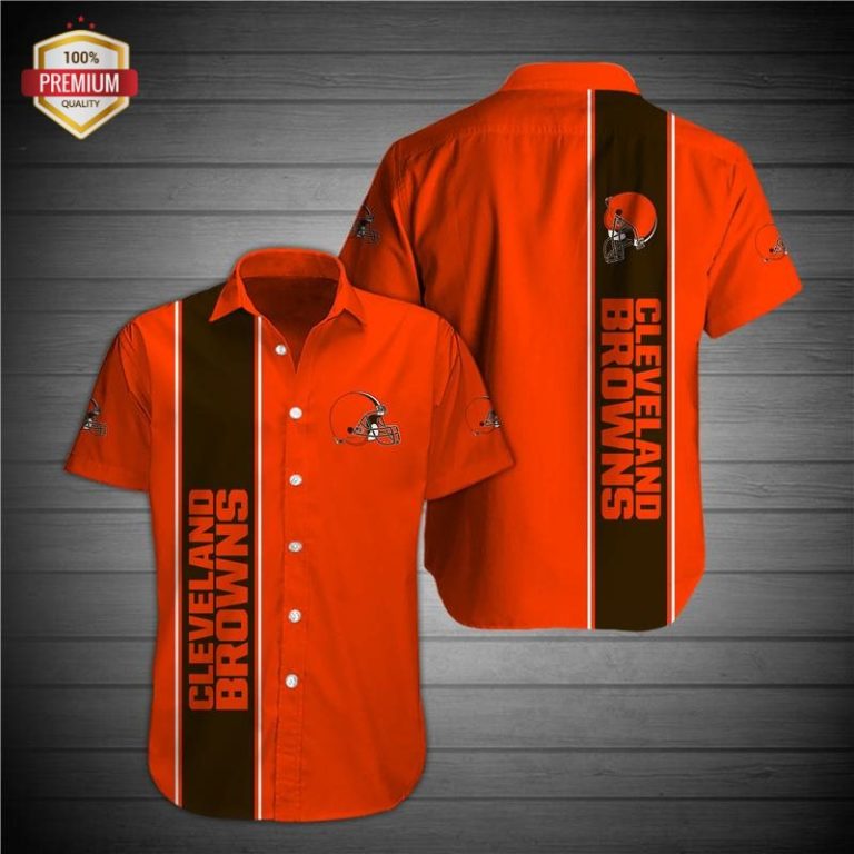 cleveland browns bowling shirt