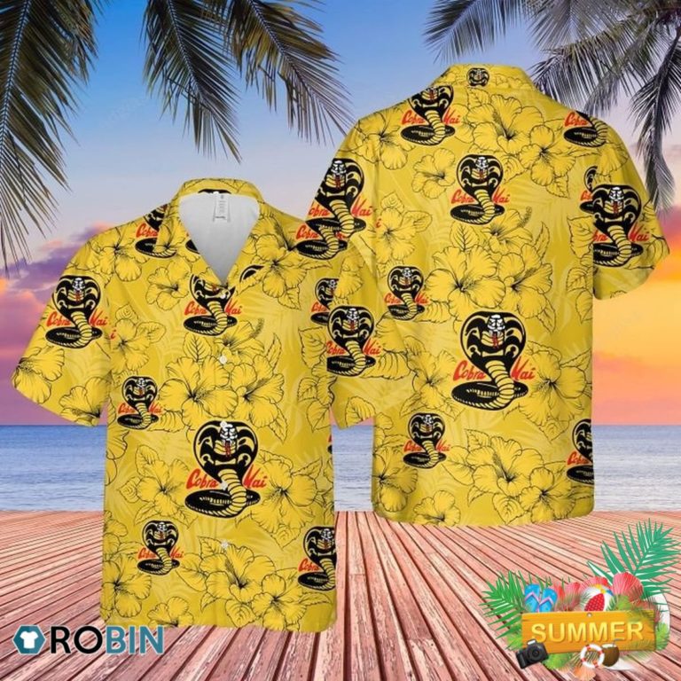 Cobra Kai Hawaiian Shirt- Summer Beach Shirt