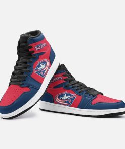 Columbus Blue Jackets Jordan 1 High Sneakers – Custom Columbus Blue Jackets Shoes Columbus Blue Jackets Jordan 1 High Sneakers – Custom Columbus Blue Jackets Shoes