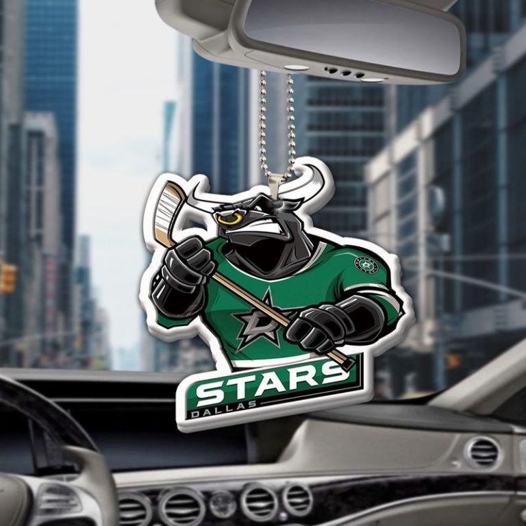 Dallas Stars Mascot Acrylic Car Ornament