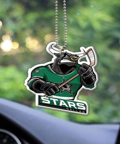 Dallas Stars Mascot Acrylic Car Ornament