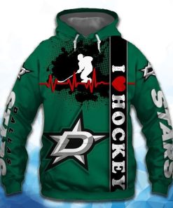 Dallas Stars 3D All Over Print Hoodie