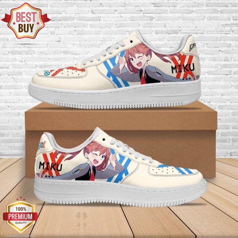Darling In The Franxx Code 390 Miku Anime Air Force 1 Shoes