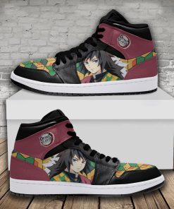 Demon Slayer Tomioka Giyuu JD1 High Shoes – Custom Sneakers