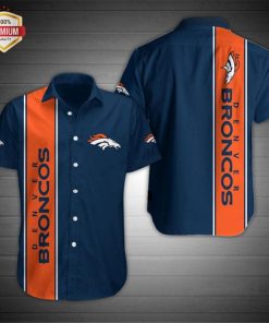 Denver Broncos Football Button Up Shirt