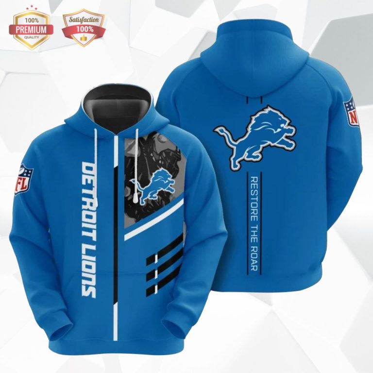 Detroit Lions Restore The Roar Hoodie